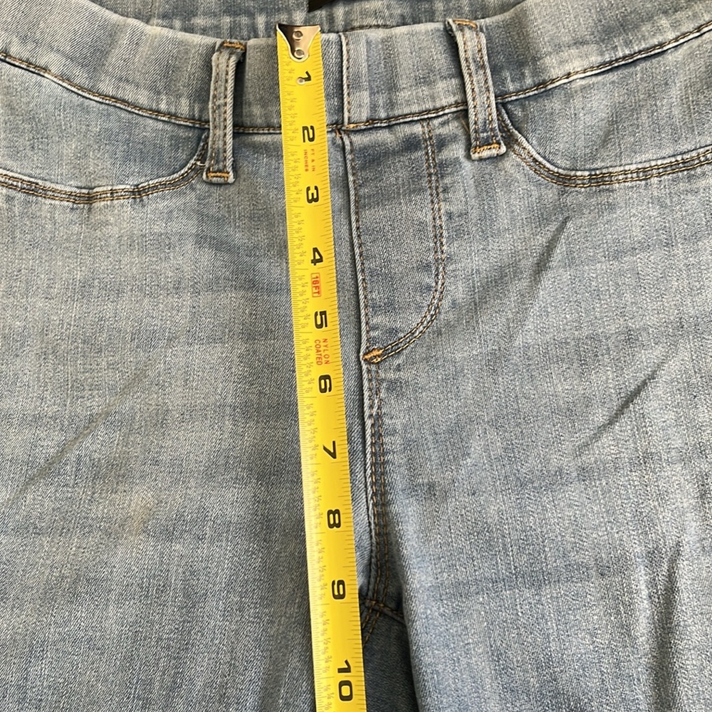 Judy Blue Women’s Kathy Mid Rise Light Wash Pull On Skinny‎ Fit Jeggings Sz 7/28 - Picture 10 of 11